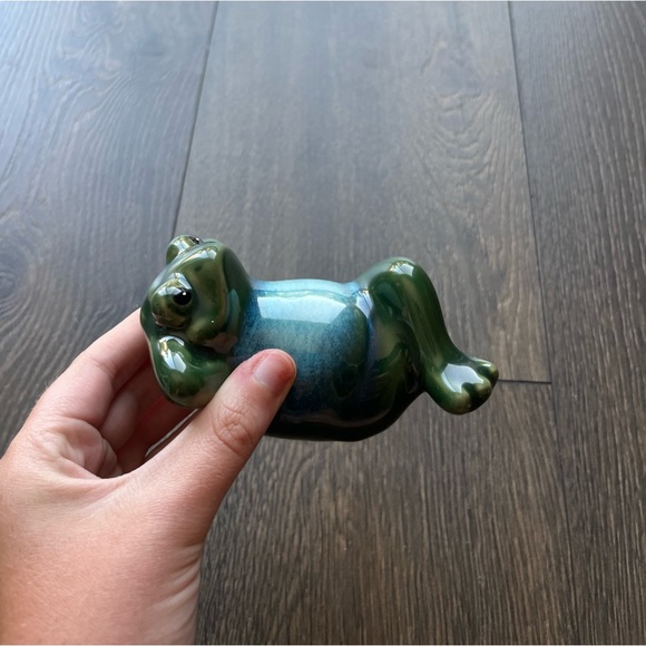 Ceramic frogs and mushroom - Picture 9 of 9